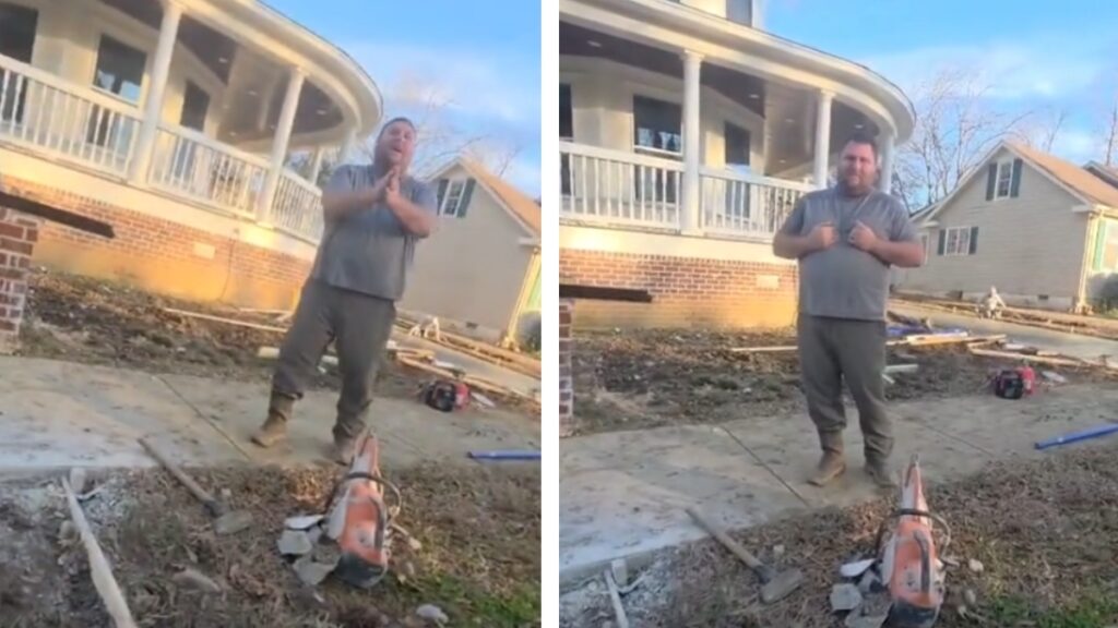 Georgia Racist Janitor on TikTok