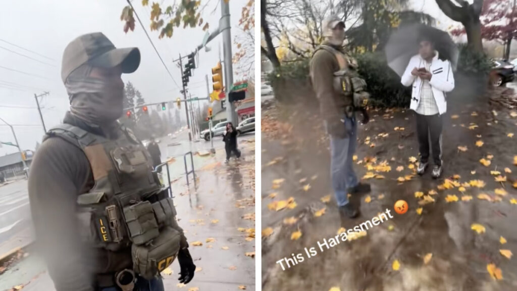 California Woman Bravely Confronts ICE Agents at Bus Stop In Viral TikTok: ‘More Brave Than the People in Office’ ICE Agents at California Bus Stop