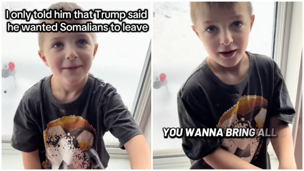 Minnesota boy goes viral