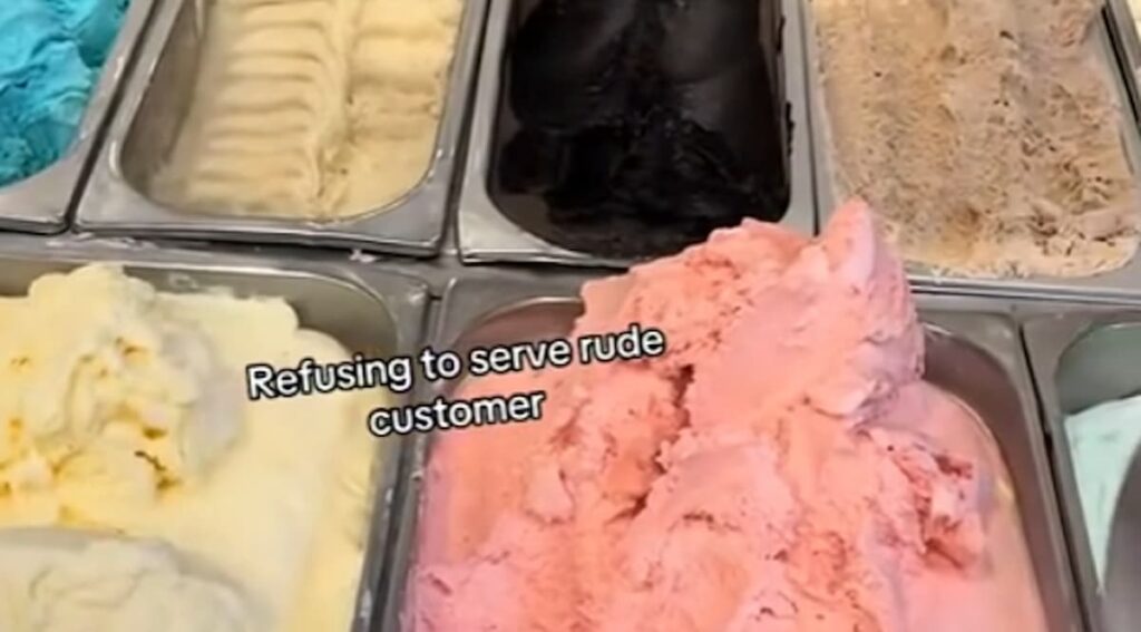 Illinois Ice Cream Server Refuses Service to Rude Customer in Viral TikTok Clip: ‘Let’s normalize not serving rude customers’ Illinois ice cream