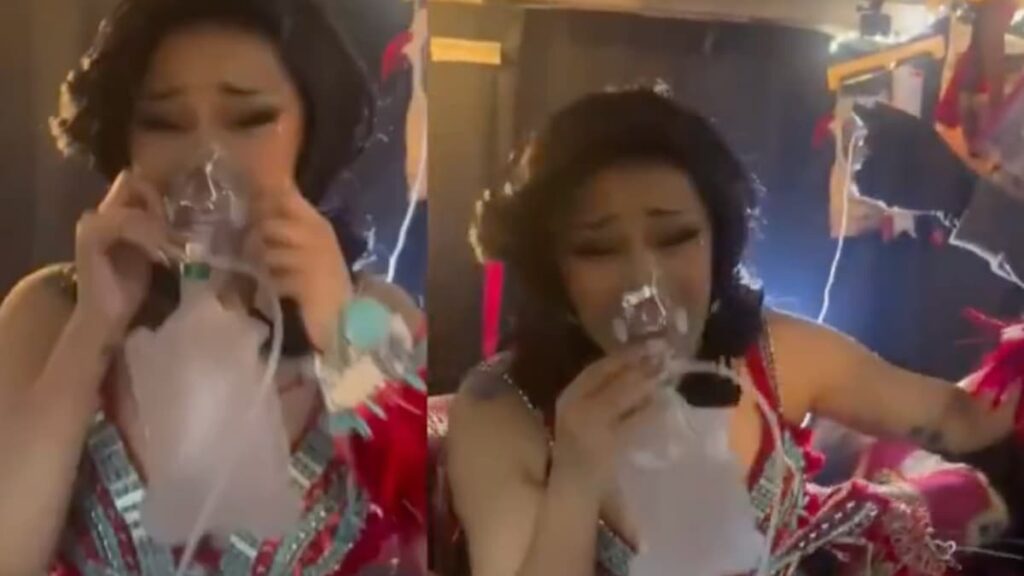 Cardi B Reaches for Oxygen Mask Backstage After Denver Show: ‘Cardi Will Never Not Be Funny!’ Cardi B in Denver