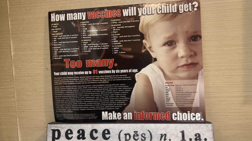 Florida Chiropractor’s Anti-Vaccine Poster Sparks Outrage Online: ‘A Telltale Sign of Entitled and Ignorant People’ Florida Chiropractor’s Anti-Vaccine Poster Sparks Outrage Online