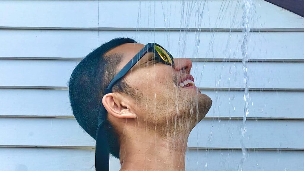 Gym shower