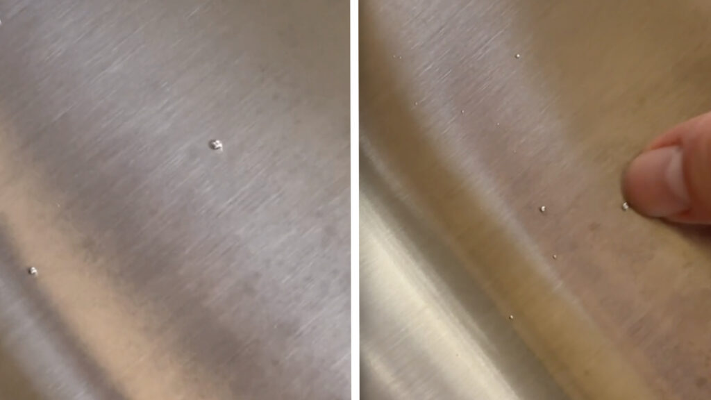 Mysterious Substance in Clinic Sink