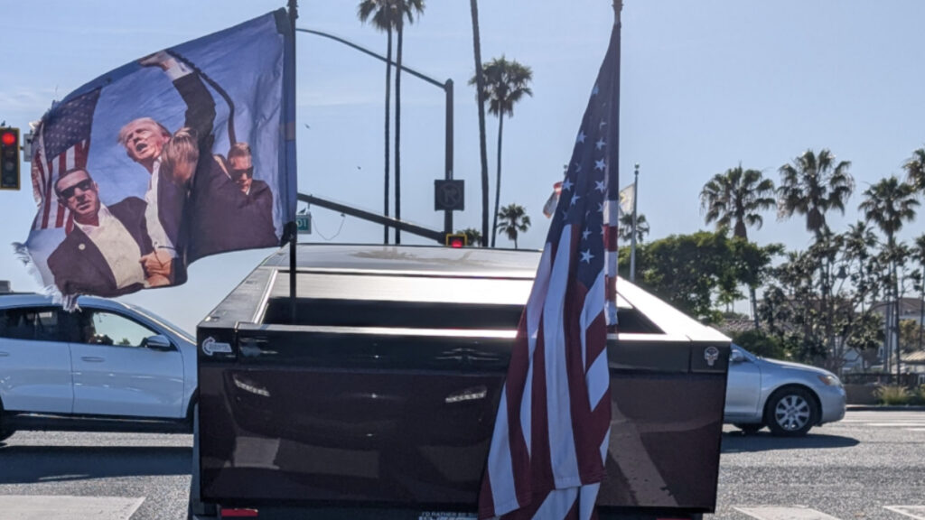 Tesla Cybertruck Owner in California