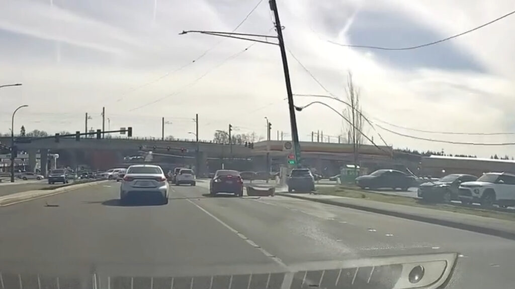 Washington Driver Crashes Into Power Pole in Lynnwood, Sparks Outrage: ‘People Keep Doing Stupid Stuff Like This’ Washington Driver Crashes Into Power Pole in Lynnwood, Sparks Outrage